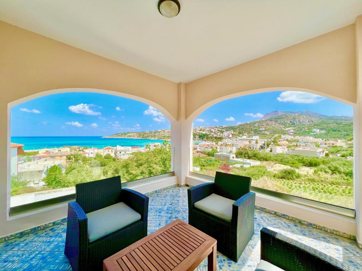 Beach Villa Evgenia With Private Pool By Dadovillas Almyrida  Exterior photo